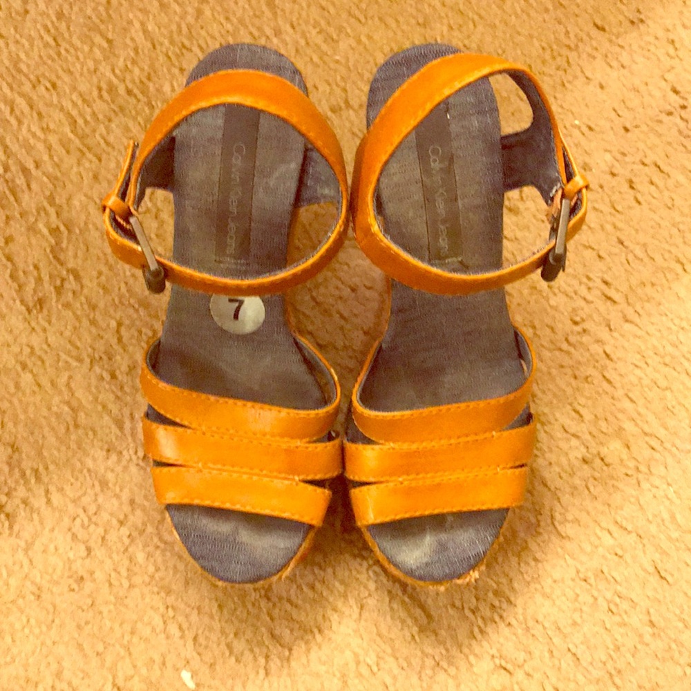 Calvin Klein wedges(high wedge)